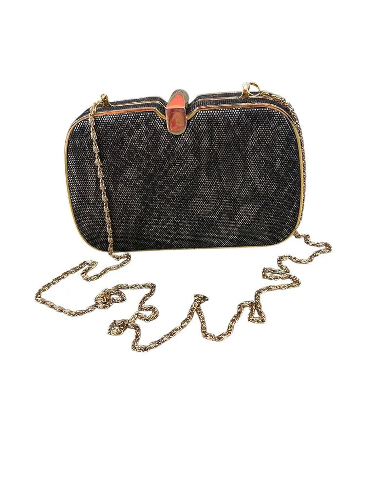 Bakelite frame clutch pearl
