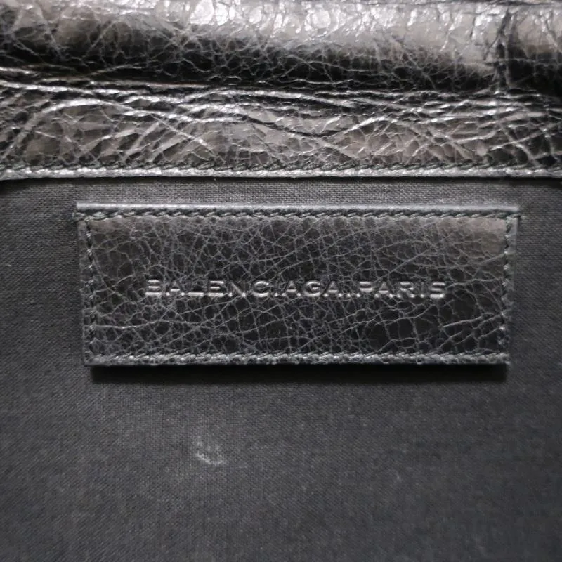 Balenciaga Giant 21 Envelope Clutch Black Leather Small Bag