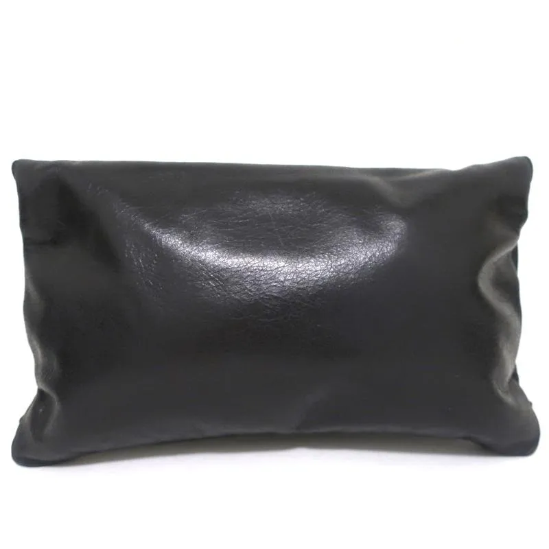 Balenciaga Giant 21 Envelope Clutch Black Leather Small Bag