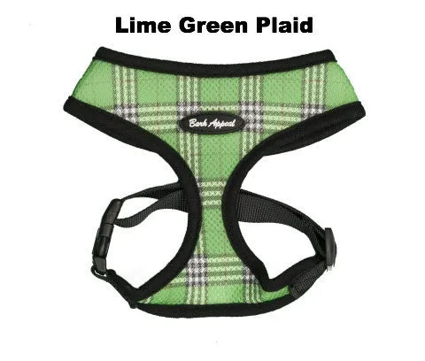 Bark Appeal Mesh Breathe EZ Plaid Harness