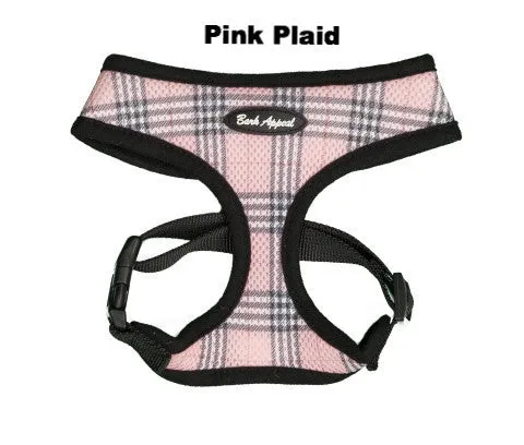Bark Appeal Mesh Breathe EZ Plaid Harness