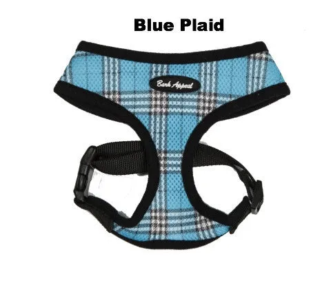 Bark Appeal Mesh Breathe EZ Plaid Harness