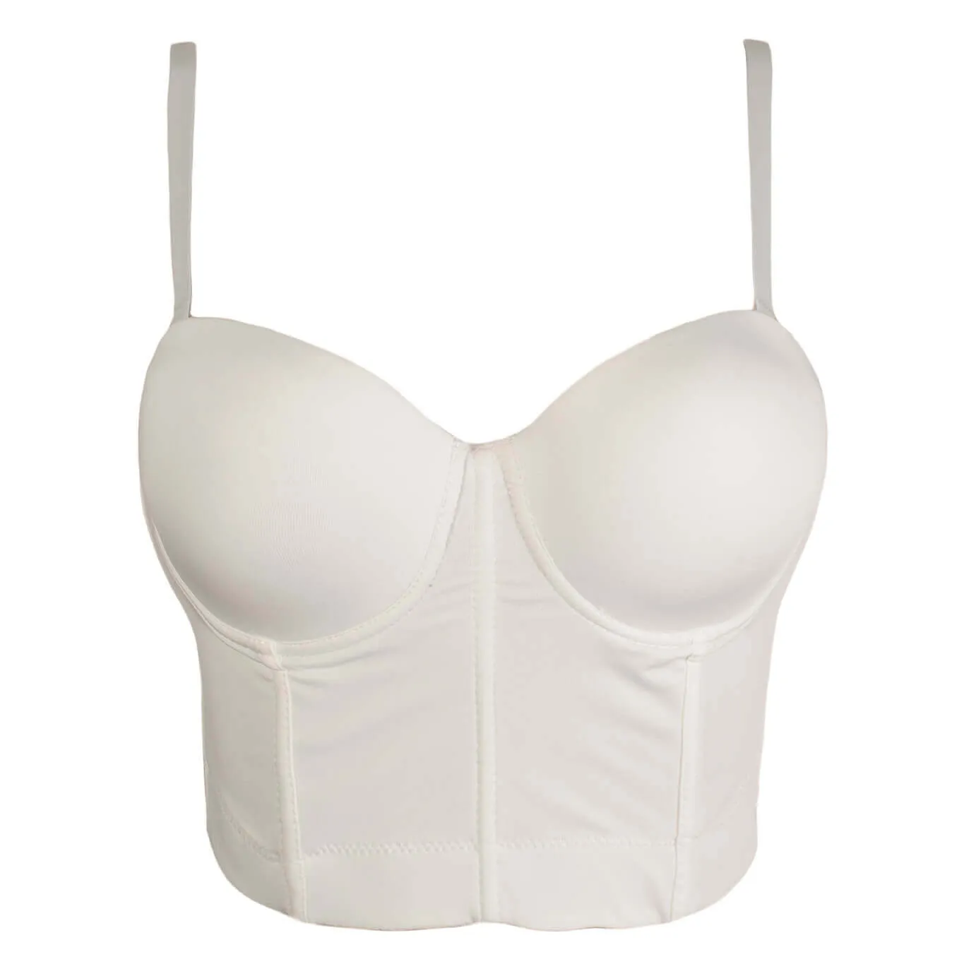 Basic Smooth Women's Bustier Bra Crop Top