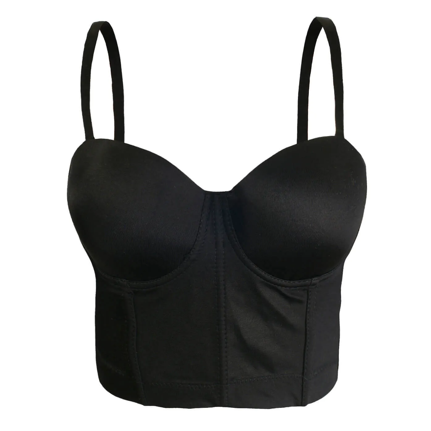Basic Smooth Women's Bustier Bra Crop Top
