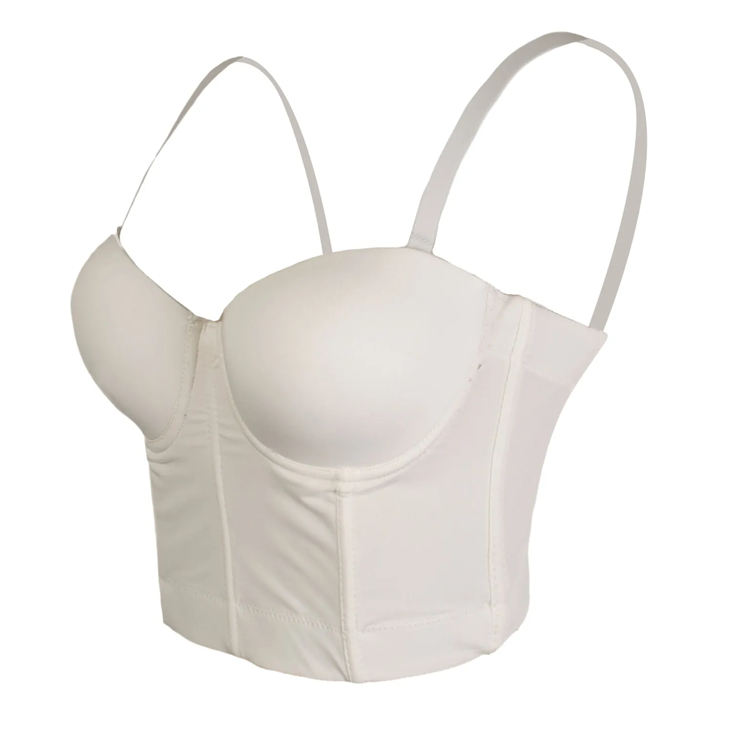 Basic Smooth Women's Bustier Bra Crop Top