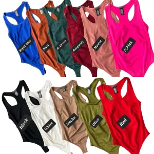 Basic Spandex One Size Bodysuit