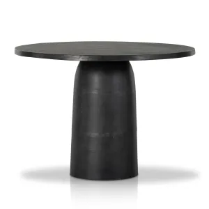 Basil Outdoor Dining Table 42" - Aged Grey