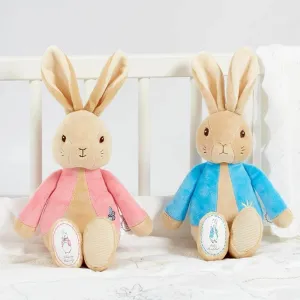 Beatrix Potter Peter Rabbit & Flopsy Soft Toy Rattles