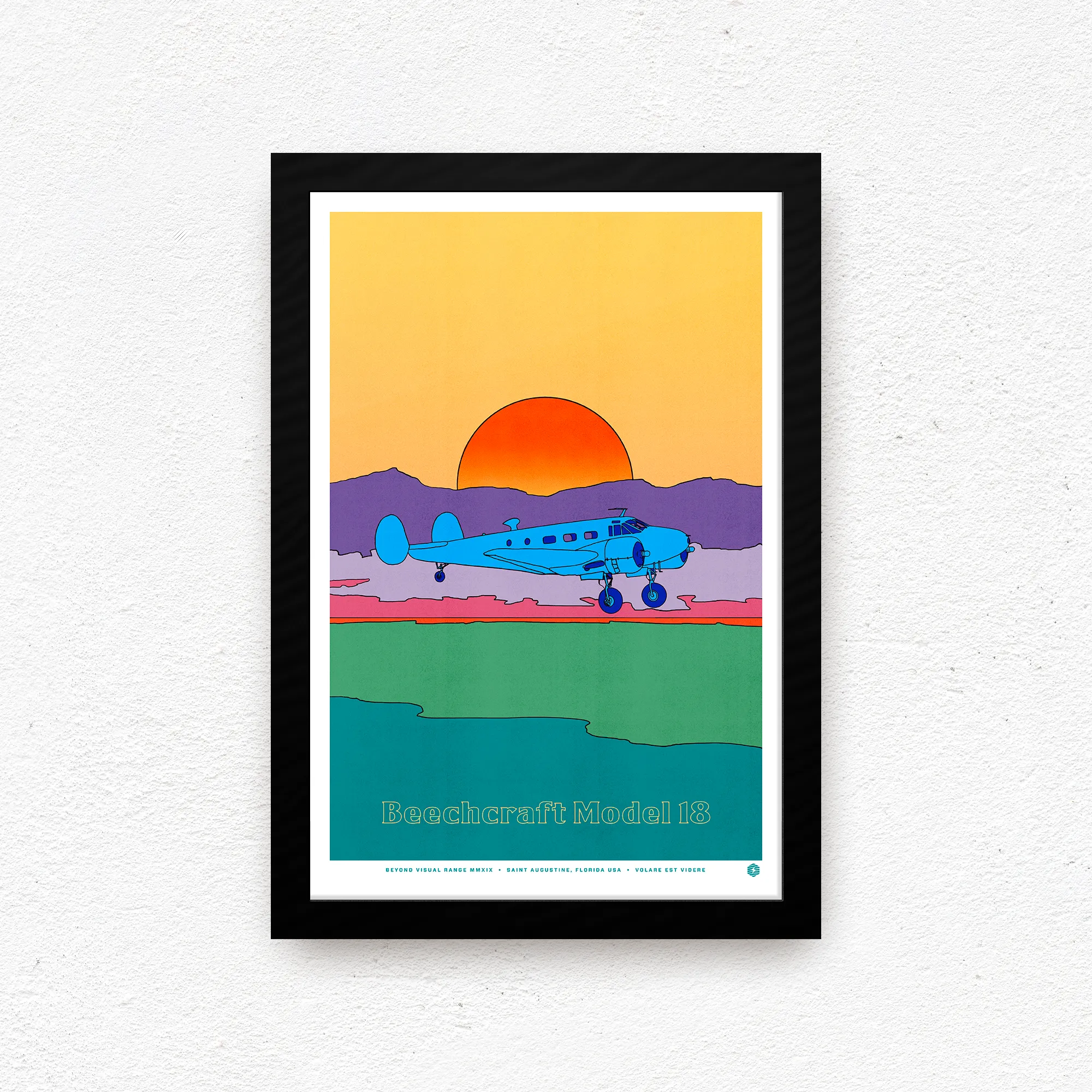 Beech 18 Poster