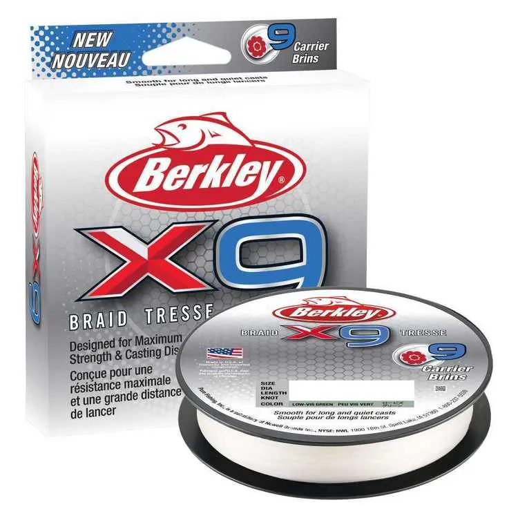Berkley X9 Braid Tresse 50LB 330M