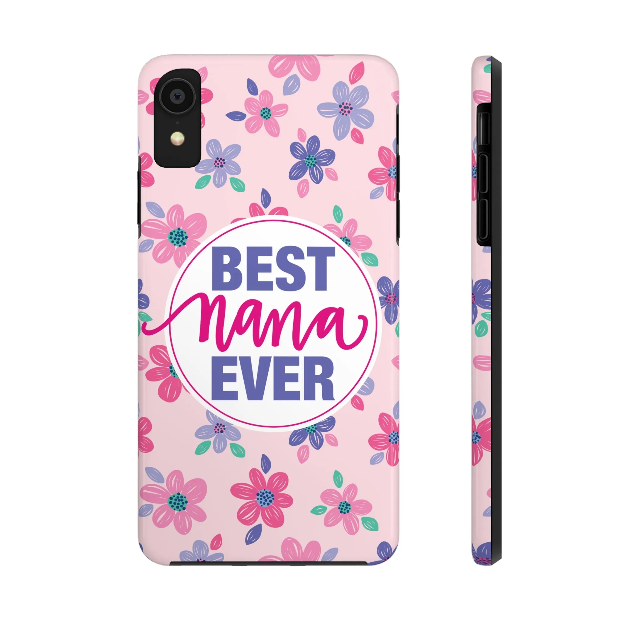 Best Nana Ever Floral Tough iPhone Cases, Case-Mate, Mothers Day Gift
