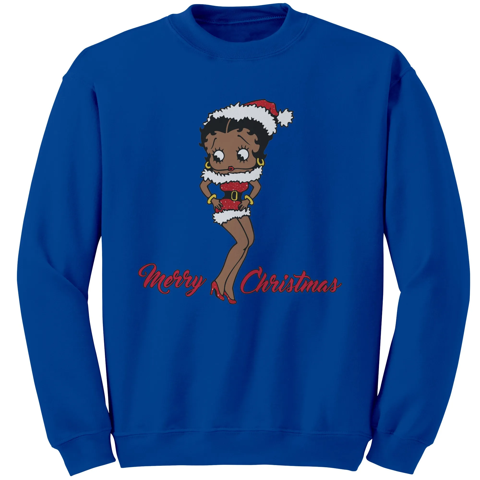 Betty Boop Sweatshirt for Women Graphic Pullover, Christmas Gift for Her, Cute Betty Boop Sweatshirt, Betty Boop Gift, Christmas Sweater