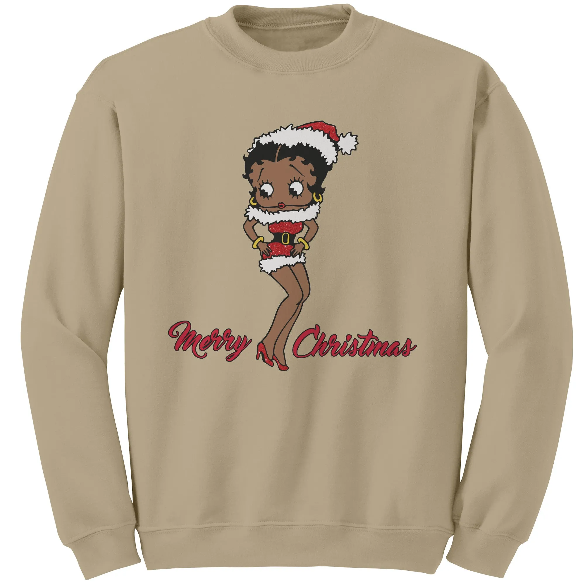Betty Boop Sweatshirt for Women Graphic Pullover, Christmas Gift for Her, Cute Betty Boop Sweatshirt, Betty Boop Gift, Christmas Sweater