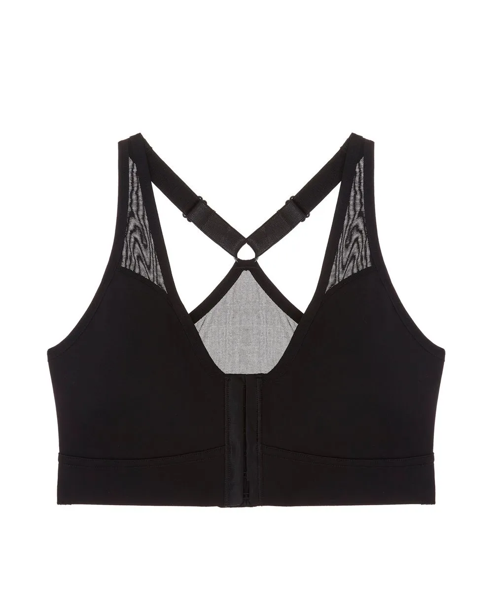 Bianca Pocketed Compression Front Close Wireless Bra