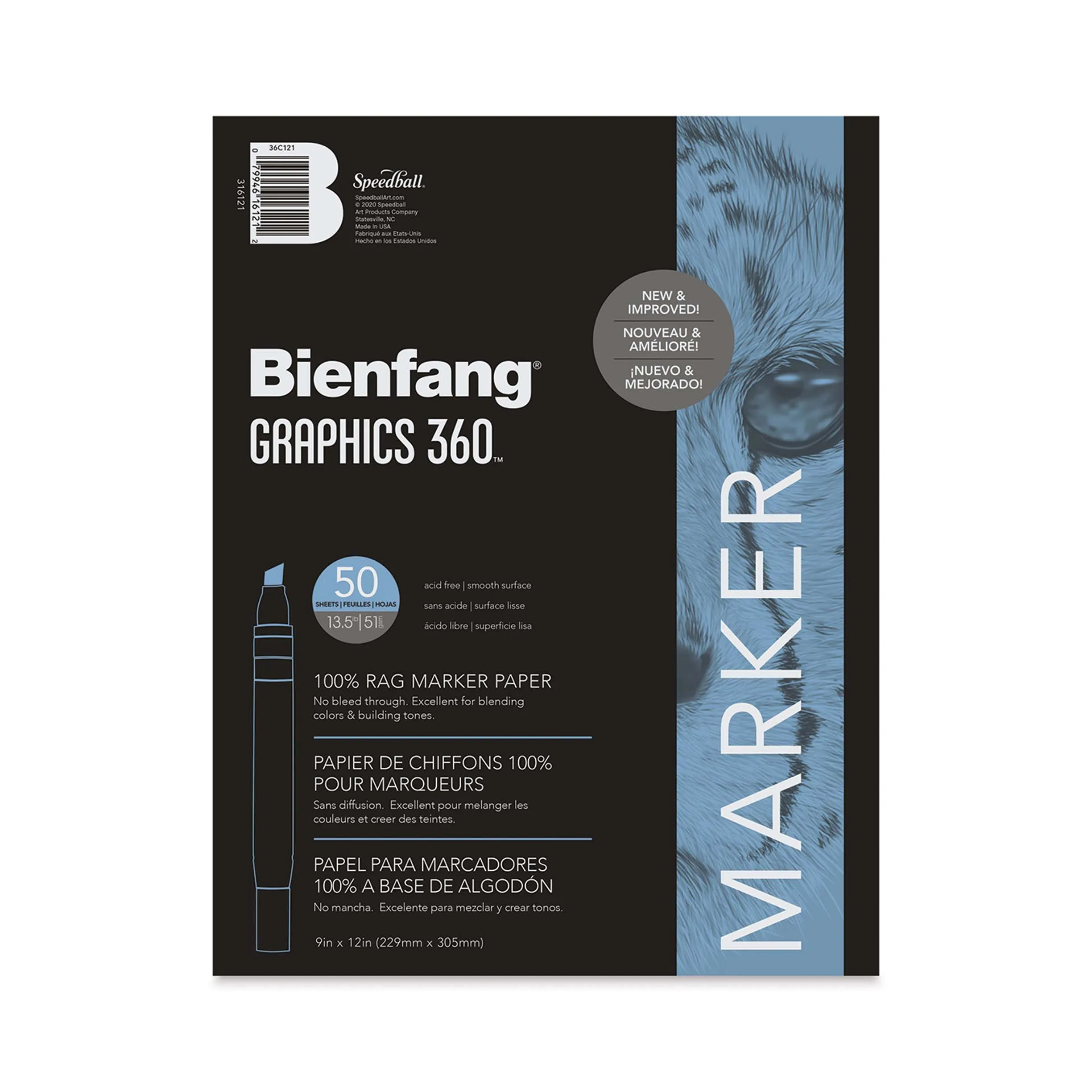 Bienfang Graphics 360 Marker Paper Pad