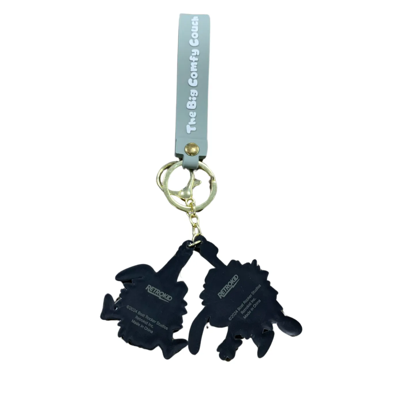 Big Comfy Couch Dustbunnies Keychain
