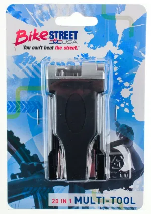 Bike Tool 20 in 1 Multi-Tool Road Bicycle MTB Tire Lever Chain Spoke Compact NEW