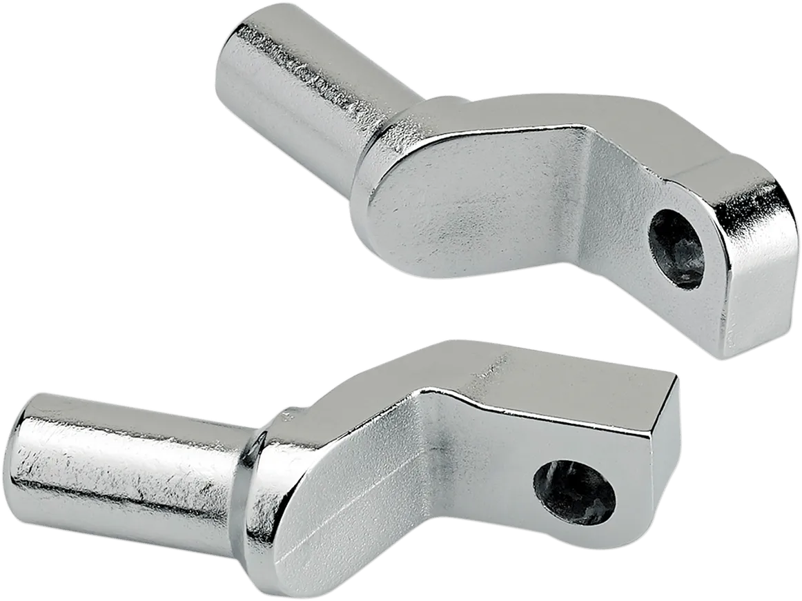 Biltwell Inc. 0107-1639-05 Norman Footpeg Clevises - Chrome