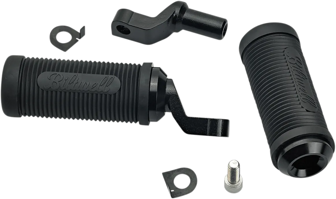 Biltwell Inc. 0107-1639-05 Norman Footpeg Clevises - Chrome