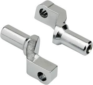 Biltwell Inc. 0107-1639-05 Norman Footpeg Clevises - Chrome