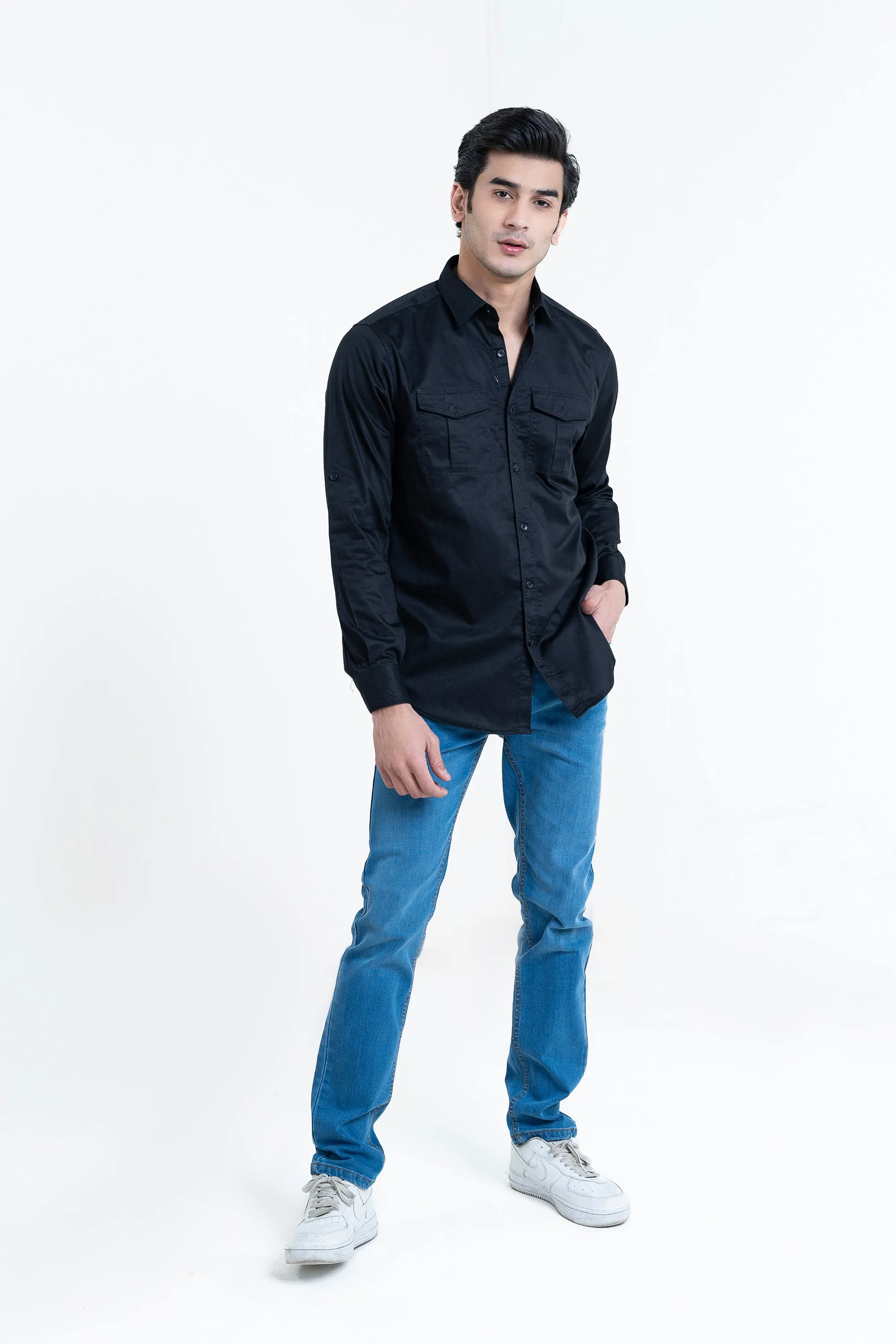 Black Casual Shirt