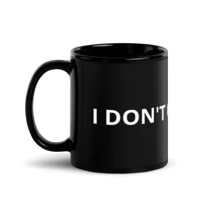 Black Glossy Mug