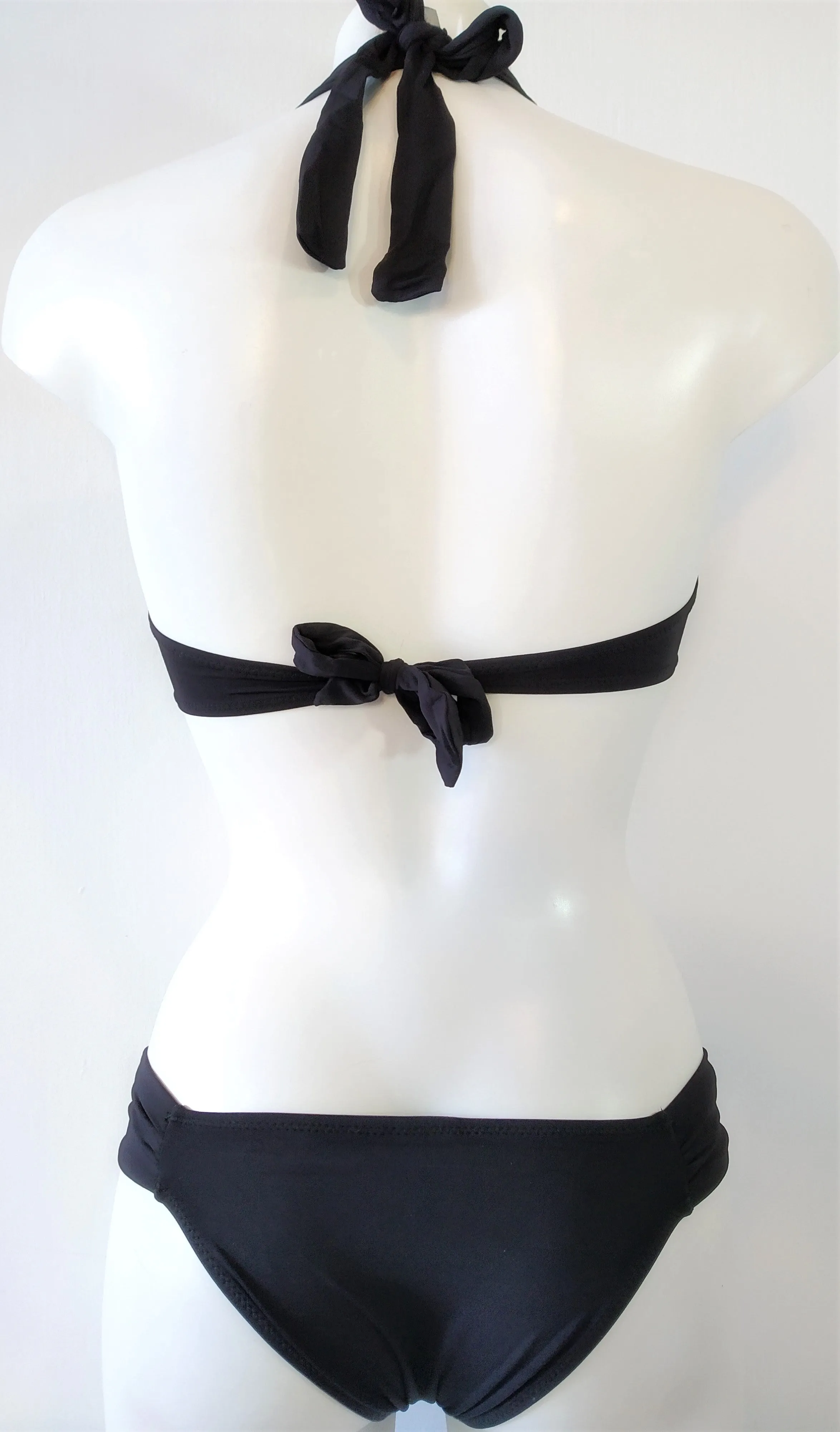 Black Knot Bandeau Bikini
