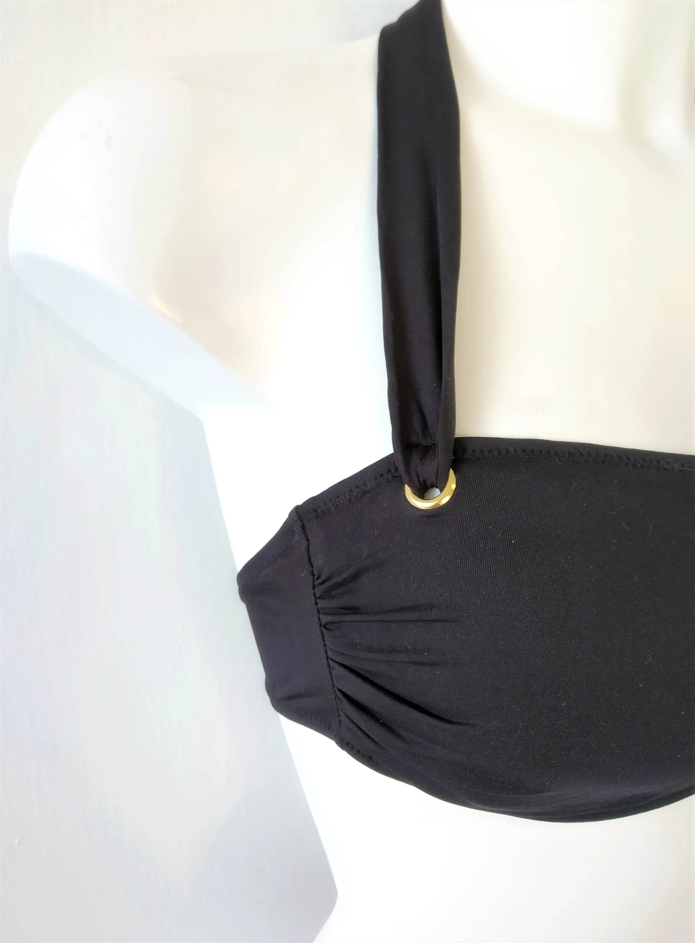 Black Knot Bandeau Bikini