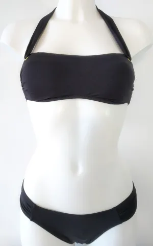 Black Knot Bandeau Bikini