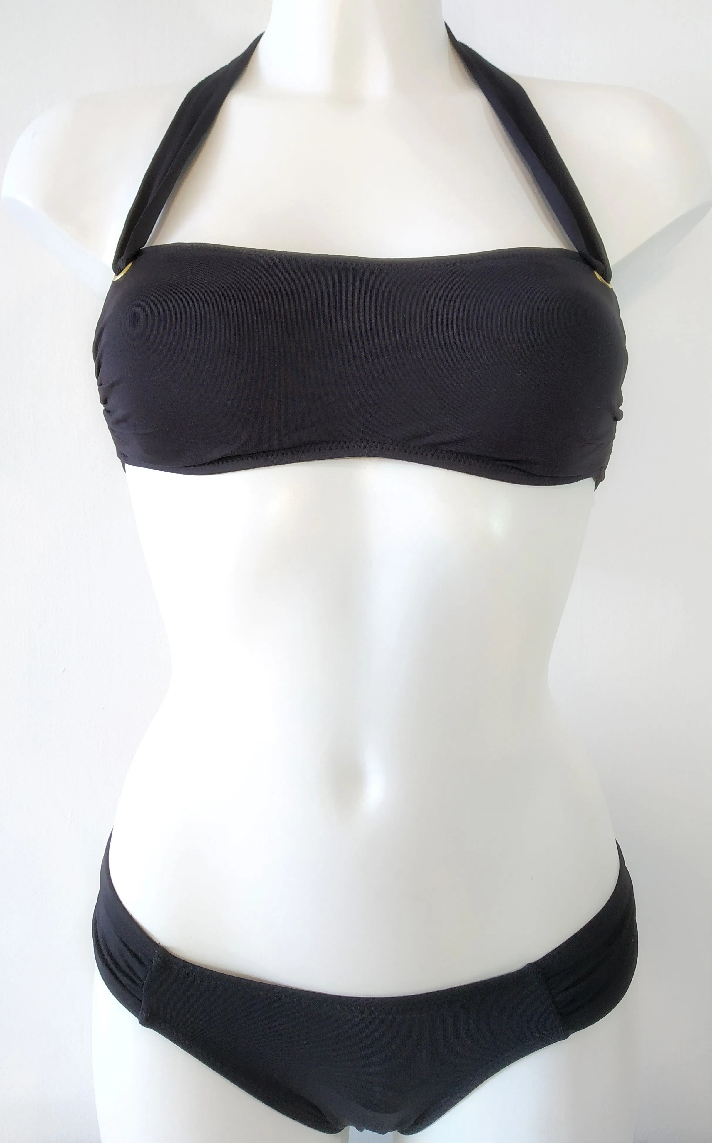 Black Knot Bandeau Bikini