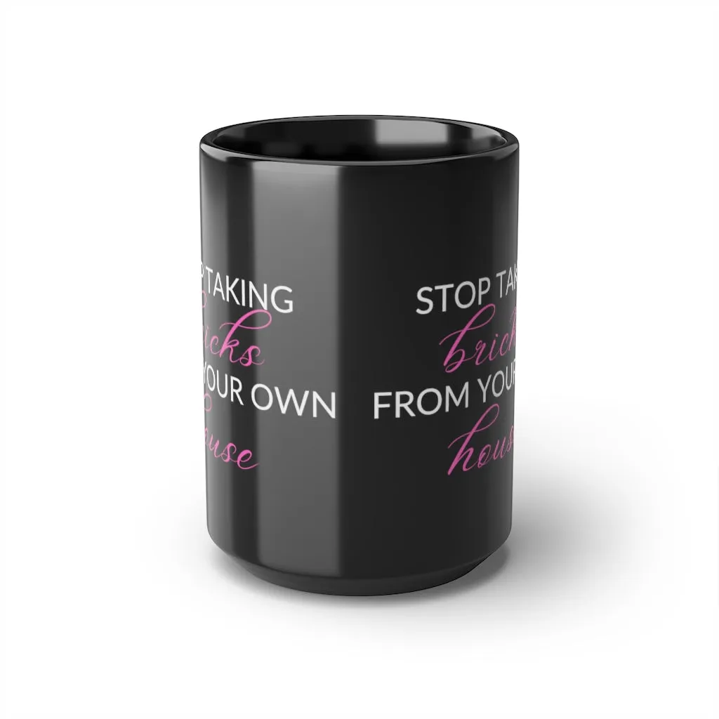 Black Mug, 15oz
