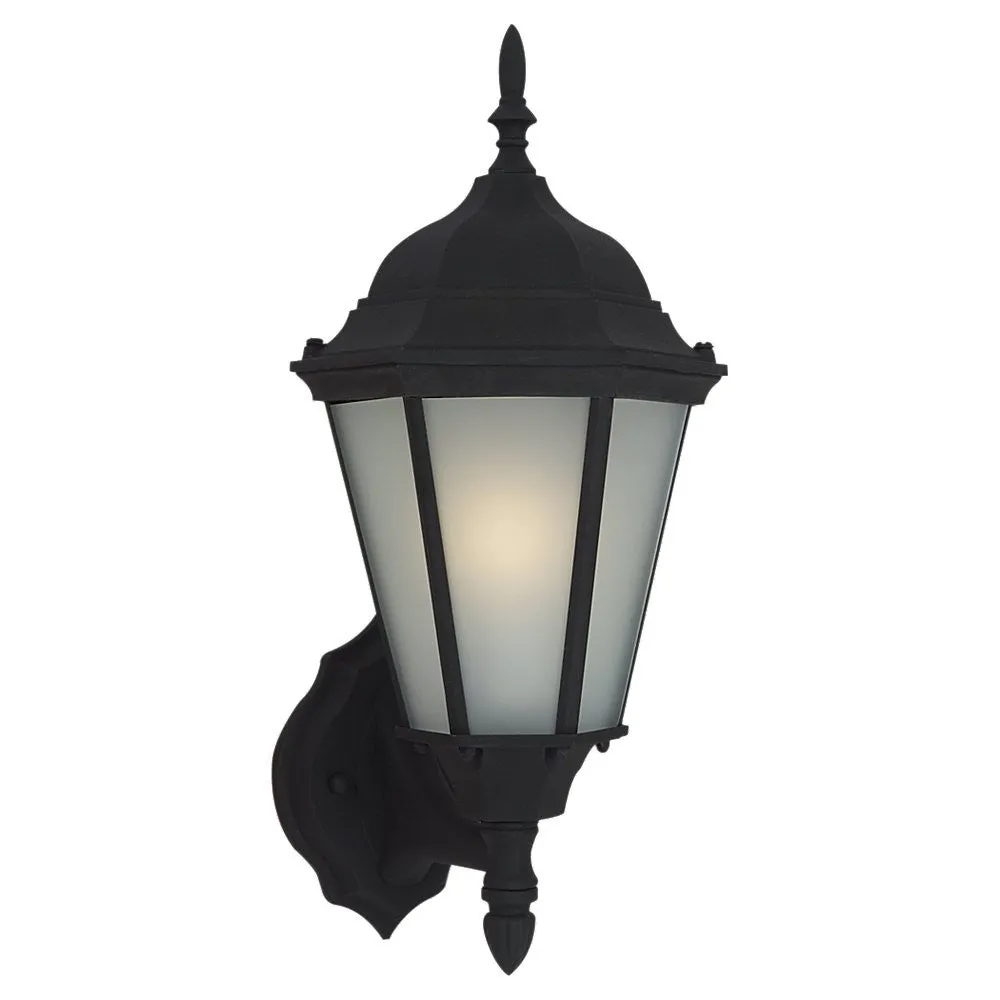 Black Traditional Outdoor 1 Light Wall La
