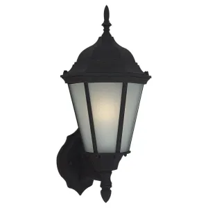 Black Traditional Outdoor 1 Light Wall La