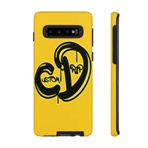 Black&Yellow custom Drip Tough Cases