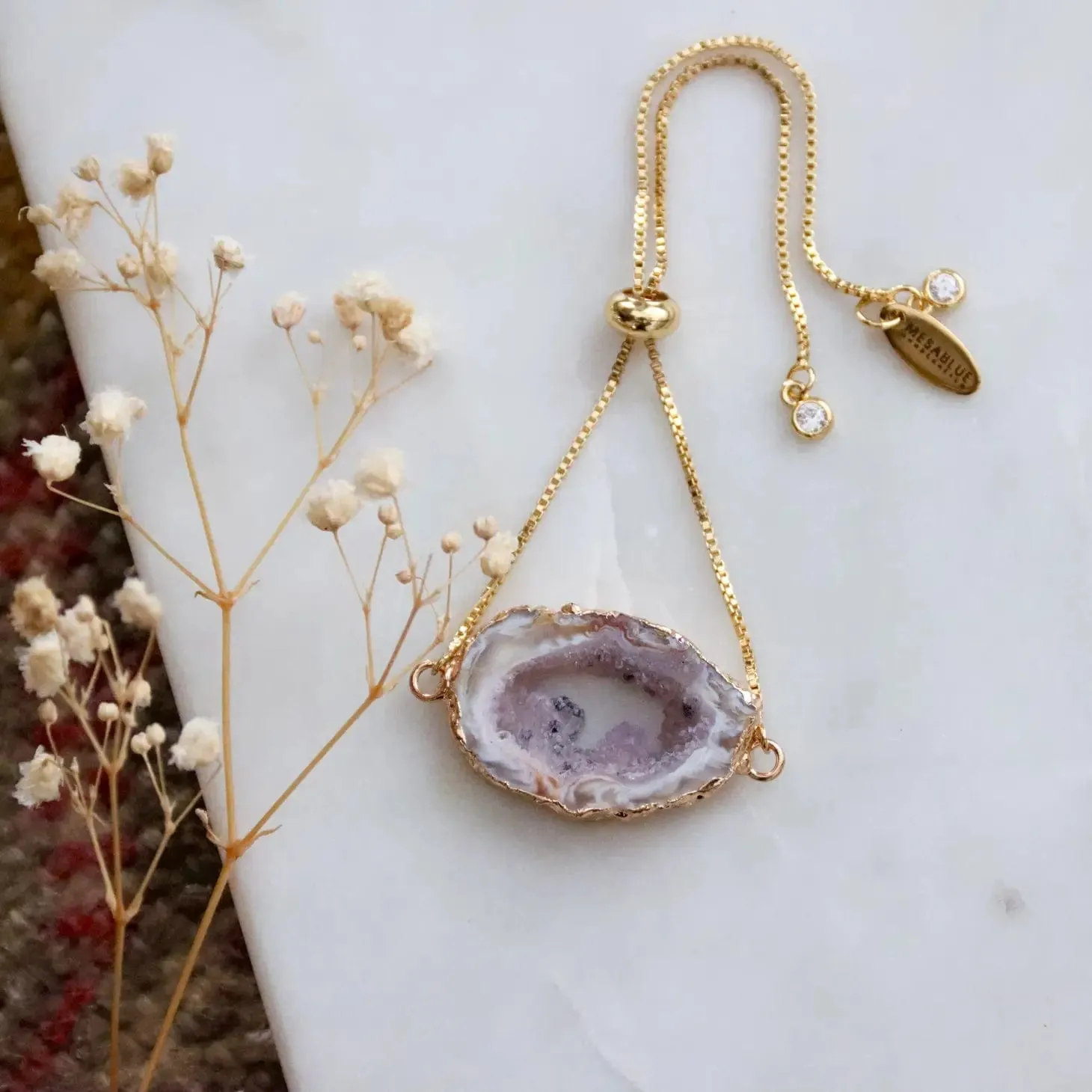 Bleecker Street Geode Bracelet