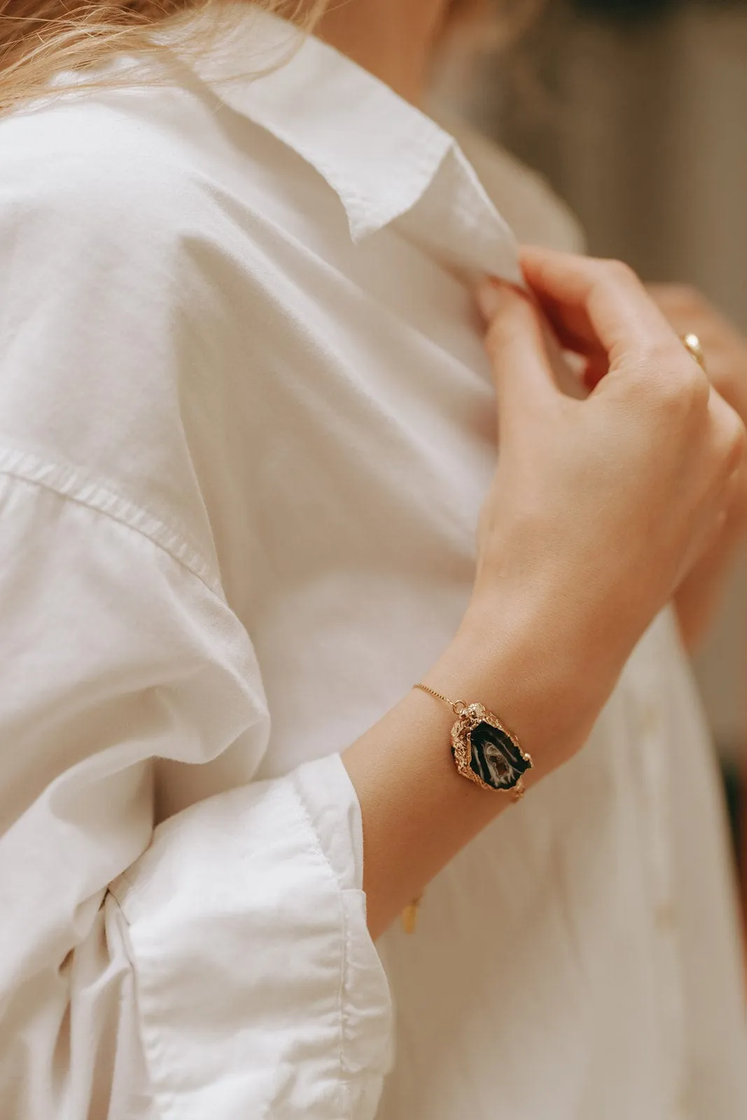 Bleecker Street Geode Bracelet