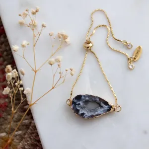 Bleecker Street Geode Bracelet