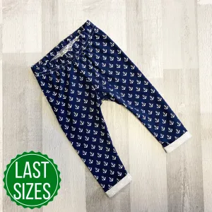 Blue Anchor Leggings