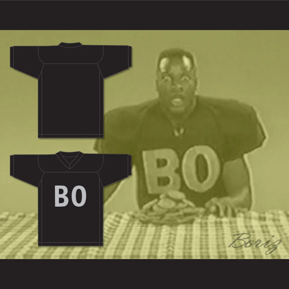 Bo Jackson BO Black Football Jersey Sesame Street