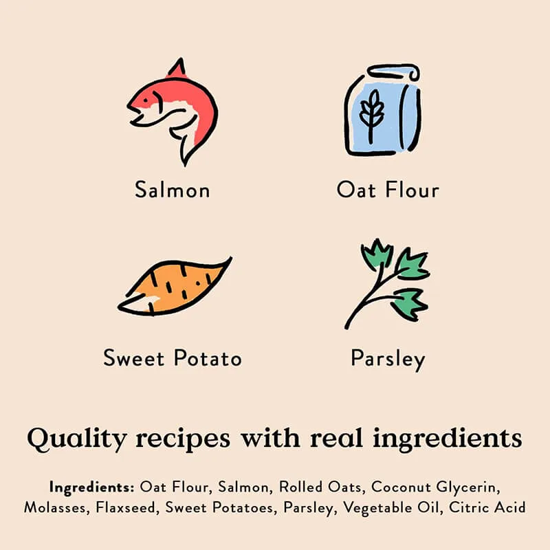 Bocce's Soft & Chewy Salmon