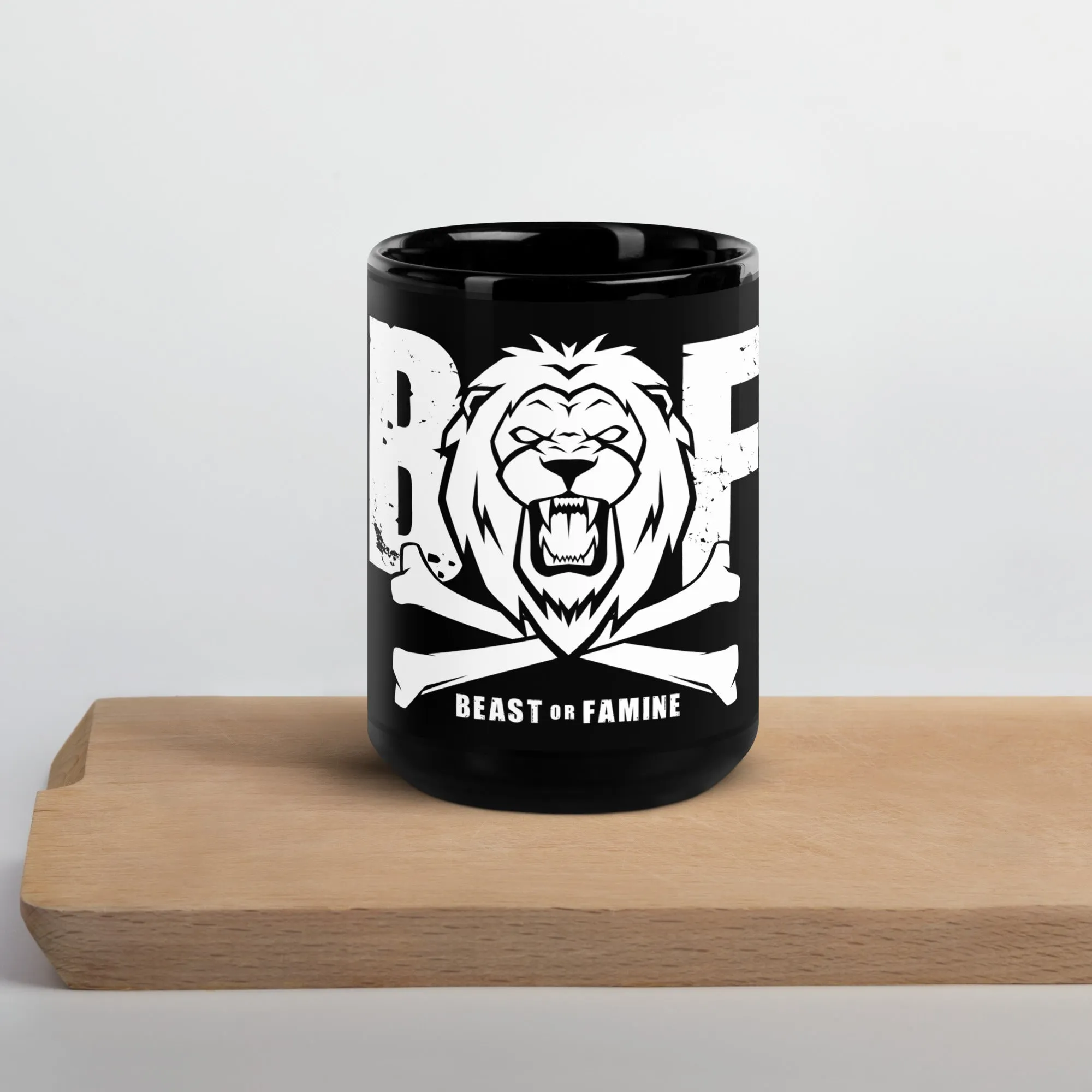 BOF - Black Glossy Mug