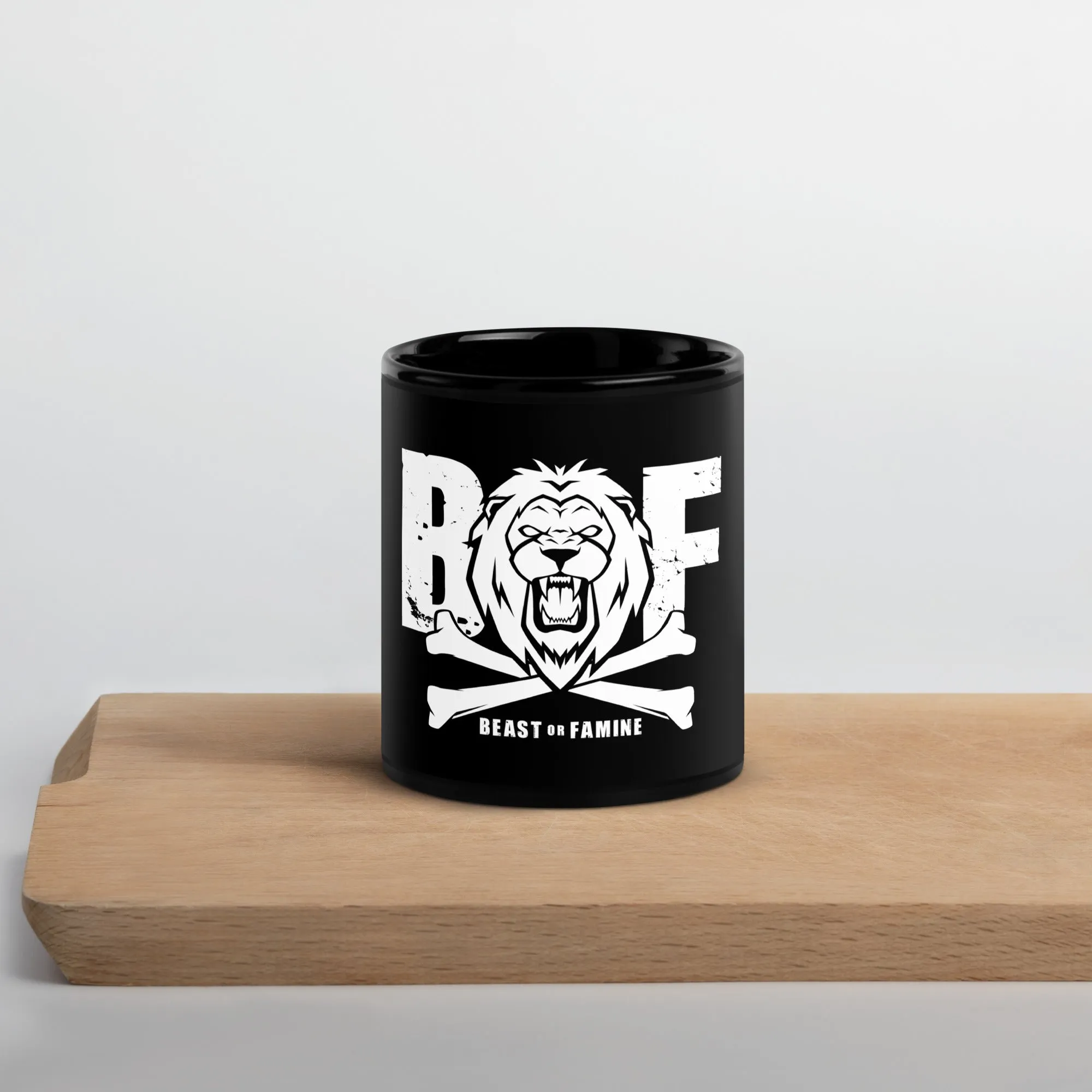 BOF - Black Glossy Mug