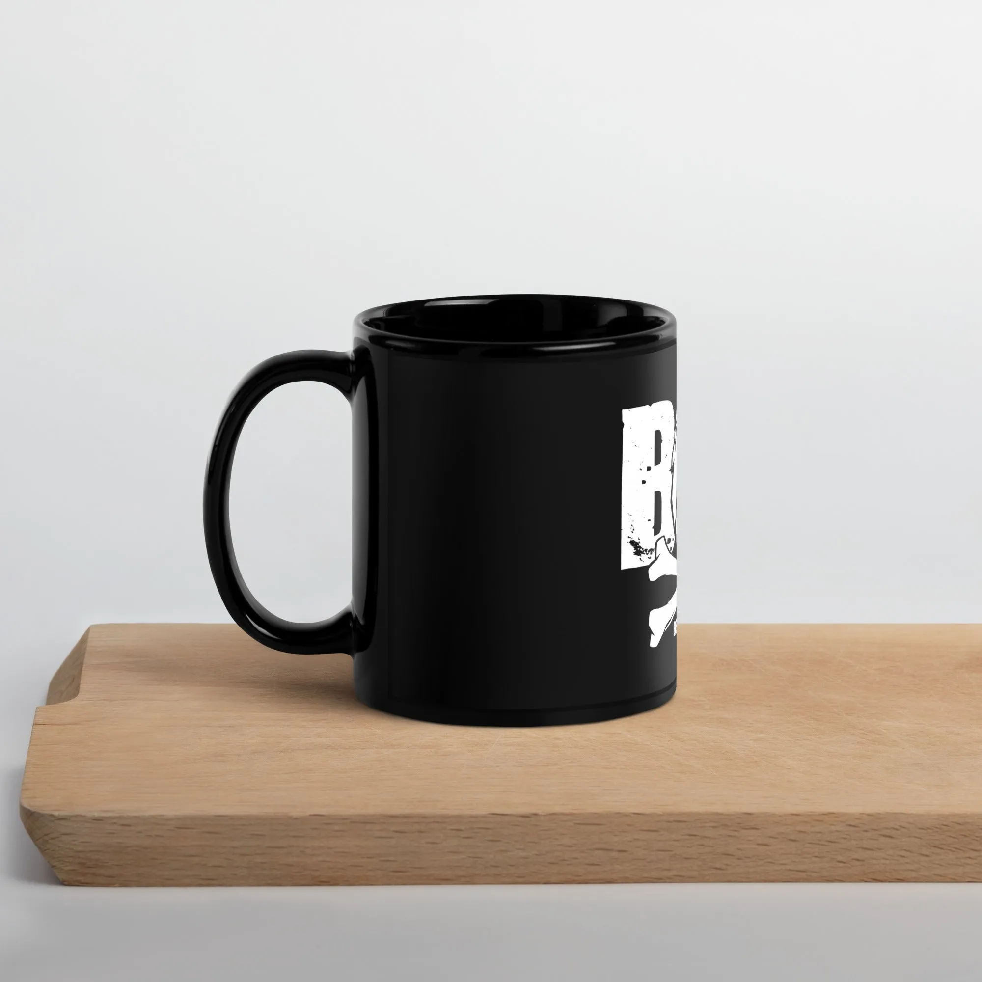 BOF - Black Glossy Mug