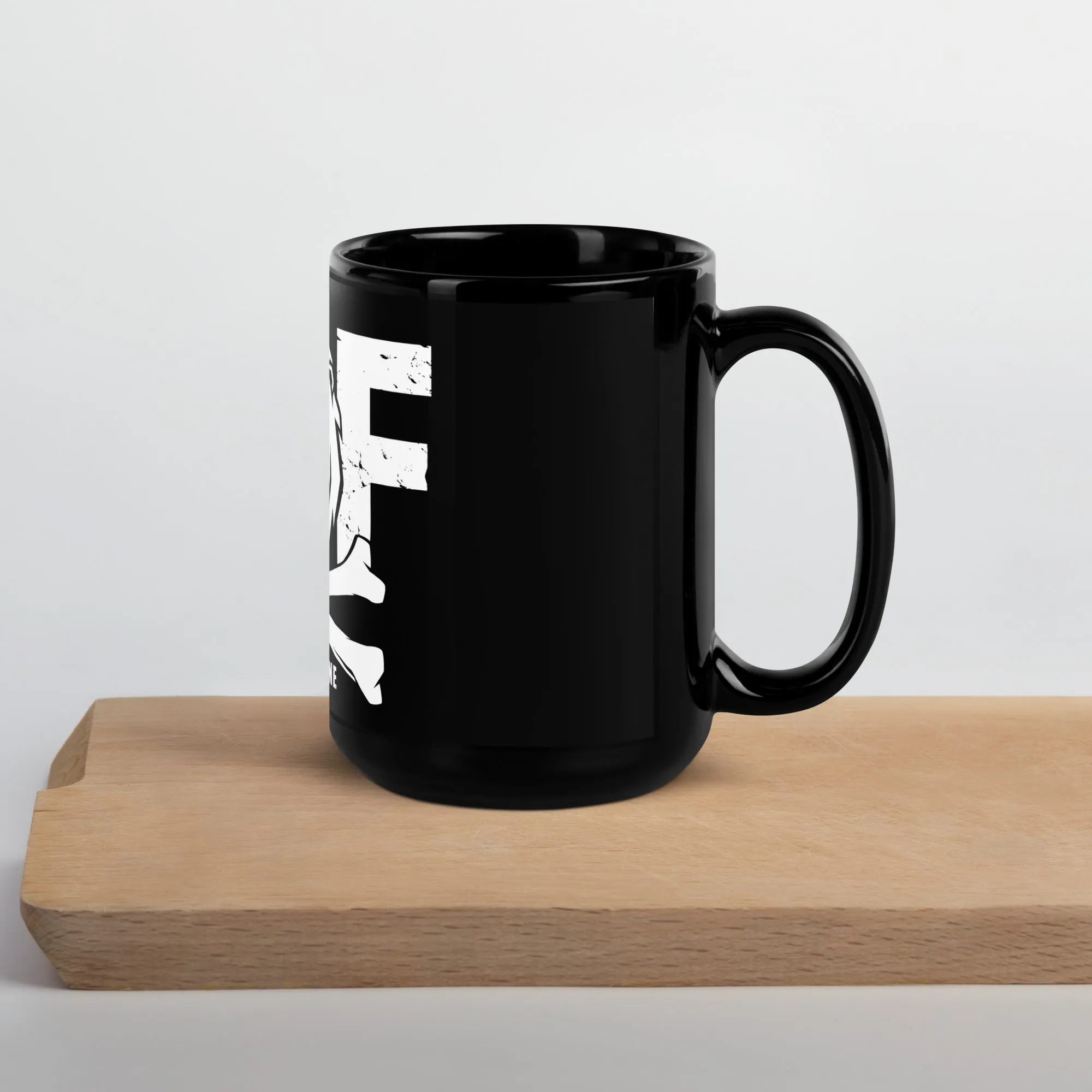 BOF - Black Glossy Mug