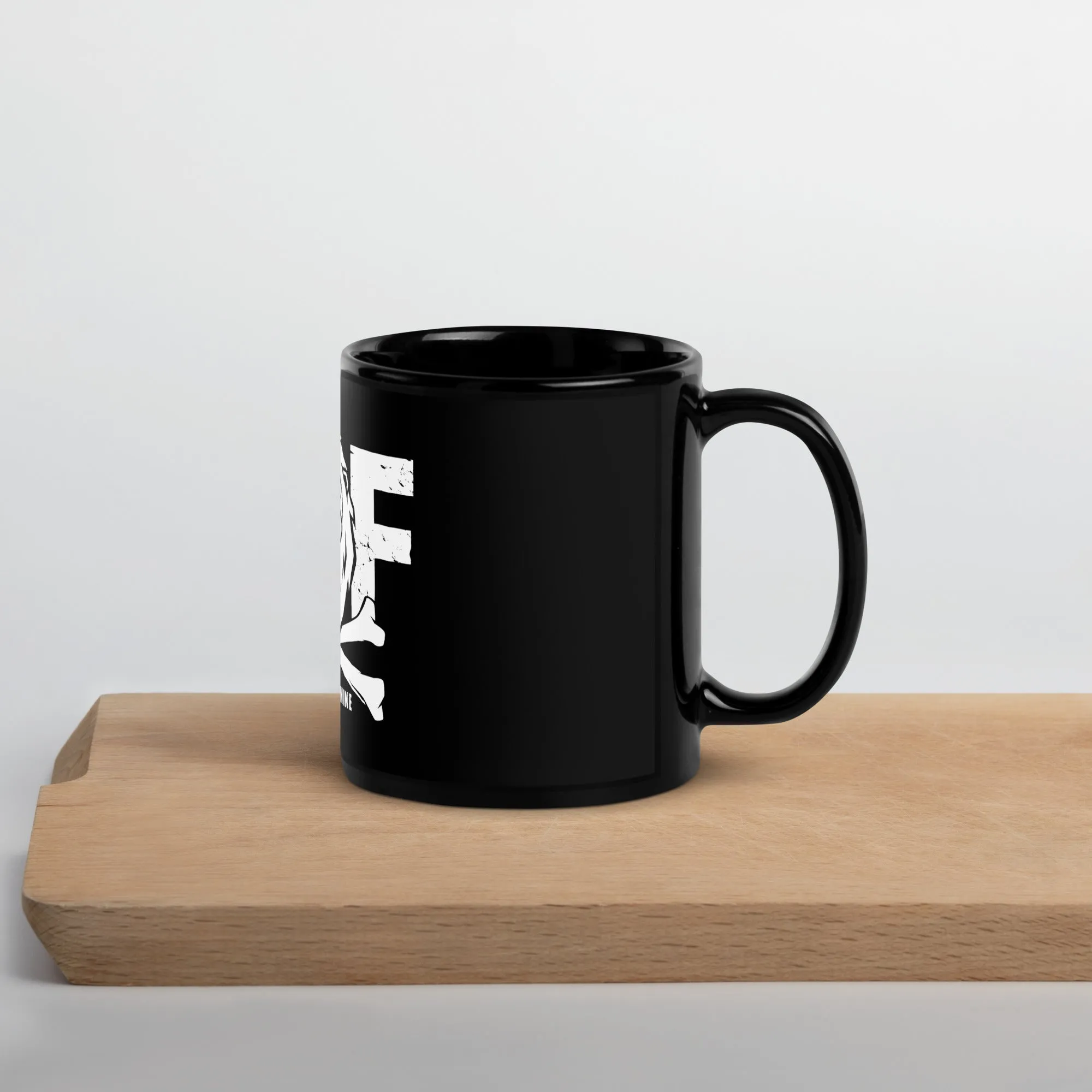 BOF - Black Glossy Mug