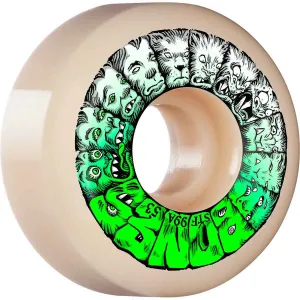 Bones - Weird Wolf 53MM 99A V5 Sidecut STF Skateboard Wheels