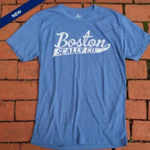 Boston Scally The Tee T-Shirt - Blue