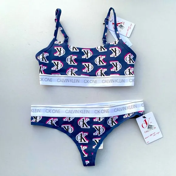 Calvin Klein bralette and panty set ✨