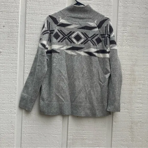 Calvin Klein Sweater Pullover Mock Neck Size XS Small Oversized Comfy Gorpcore