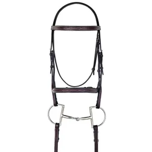 Camelot Gold Fancy Raised bridle